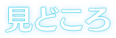 見どころ