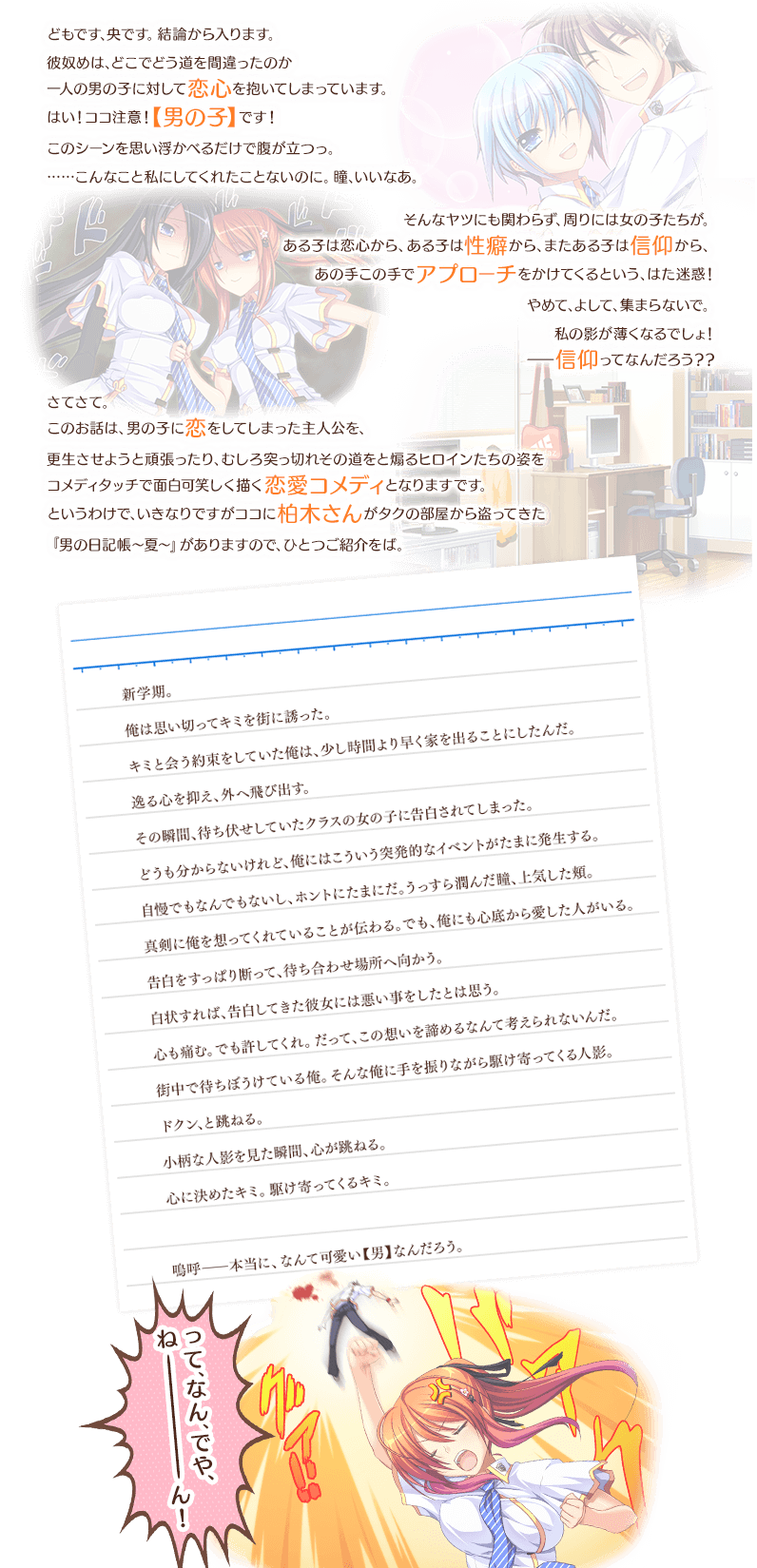 ストーリー説明文