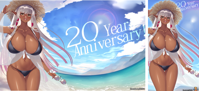 ルネブランド20周年記念壁紙